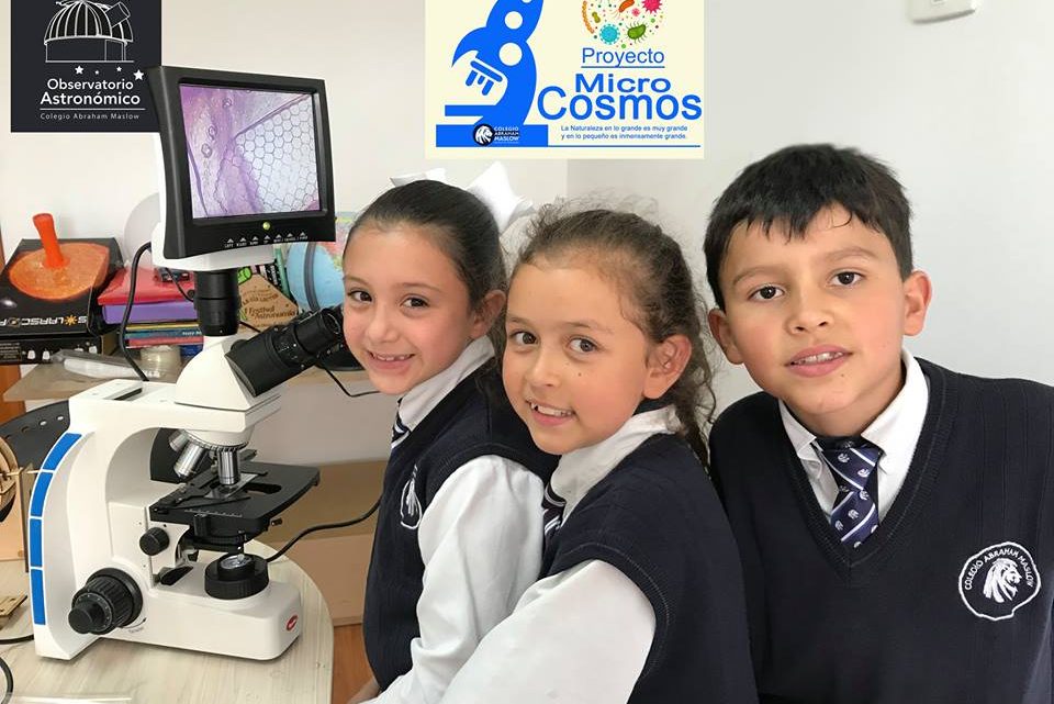 INICIÓ EL PROYECTO MICRO-COSMOS en el Colegio Abraham Maslow. INICIÓ EL PROYECTO MICRO-COSMOS en el Colegio Abraham Maslow.